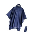 thumbnail image 4 of Poncho de Pluie S SERENABLE avec Capuche, Imperméable Réutilisable pour Événement Sportif, Randonnée, Camping, Bleu, 4 of 9