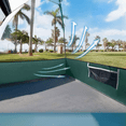 thumbnail image 3 of Green 4-Person Portable Dome Tent, 9 ft x 7 ft, Waterproof & Windproof with Rainfly, 3 of 7