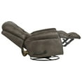 thumbnail image 3 of Catnapper Marge Swivel Glider Recliner in Gray Polyester Fabric, 3 of 8