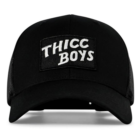 Combat Iron Thicc Boys Patch Snapback Black / Black