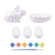thumbnail image 5 of Kit de pintura de Pascua, adornos, premios, suministros, manualidades creativas de Pascua. 3 huevos, 5 of 8
