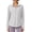 Grey, variant on Pinspark Women's UPF 50+ Sun Shirts Quick Dry Quarter Zip Pullover Long Sleeve Workout Running Golf Beach Tops Loose Fit