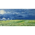 thumbnail image 3 of van Gogh, Vincent 18x11 Black Modern Framed Museum Art Print Titled - Wheatfield Under Thunderclouds, 3 of 5