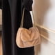 thumbnail image 3 of Bolso Bandolera Mujer Felpa Con Bolsillo Interior Monedero, 3 of 9
