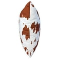 thumbnail image 2 of Everything Comfy Cow Print Decorative Throw Pillow, 16x16 Inch, Tan,, 2 of 4