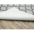 thumbnail image 3 of Garland Rugs Geneva Soft Silver, Cinder Gray 5' x 7' Geometric Indoor Area Rug, 3 of 5