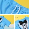 thumbnail image 5 of Shadoumai Boys Swimsuit Comfortable Swimwear Boys 2 Piece Swimsuit Vacation Boys Bathing Suits, 5 of 6