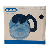 Delonghi 12 Cup Replacement Glass Carafe - Black *New*