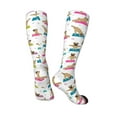 thumbnail image 4 of Balery Yoga Dogs Poses Fun Novelty Socks Men'S Women'S Crew Socks Funny Crazy Novelty Socks Quirky And Cool Socks, 4 of 9