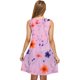 thumbnail image 5 of Vestido Casual de las Mujeres sin Mangas en Gradiente Cuello de Tripulación, Vestido Ligero de Primavera Y Verano de Poliéster, 5 of 5