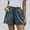 Dark Gray, variant on Xysaqa Women Casual Cotton Shorts Drawstring Comfy Elastic Waist Shorts Summer Beach Linen Short with Pockets (S-3XL)