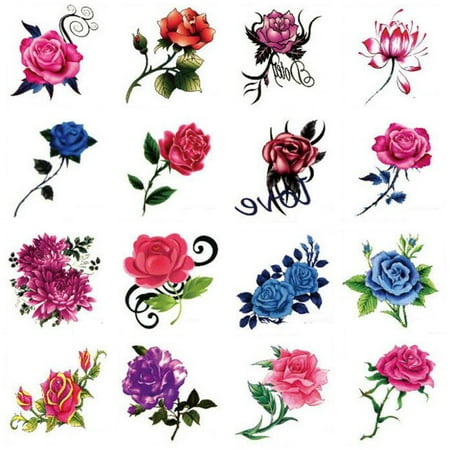 Hot Selling Men And Women Temporary Tattoos Waterproof Stickers (Best Tattoos For Men On Forearm Tribal)