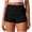 *Black, variant on Women's Elastic Waist Athletic Shorts,Quick Dry Running Shorts with Liner and Pockets Black,Women's Plus M