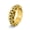 gold, variant on Men's Stainless Steel Skull Spinner Ring, Punk Rock Gothic Rotating Band, Fidget Stress Relief Hip Hop Jewelry for Biker Style & Daily Wear