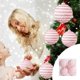 thumbnail image 1 of Fiudx Decoración Del Hogar Decoraciones Navideñas Bola De Árbol De Plástico De 3,14 Pulgadas Nuevo Colgante Decoración Colgante, Bola De Árbol De Navidad Decoración Navideña Para Fiesta De Bodas Ofer, 1 of 7