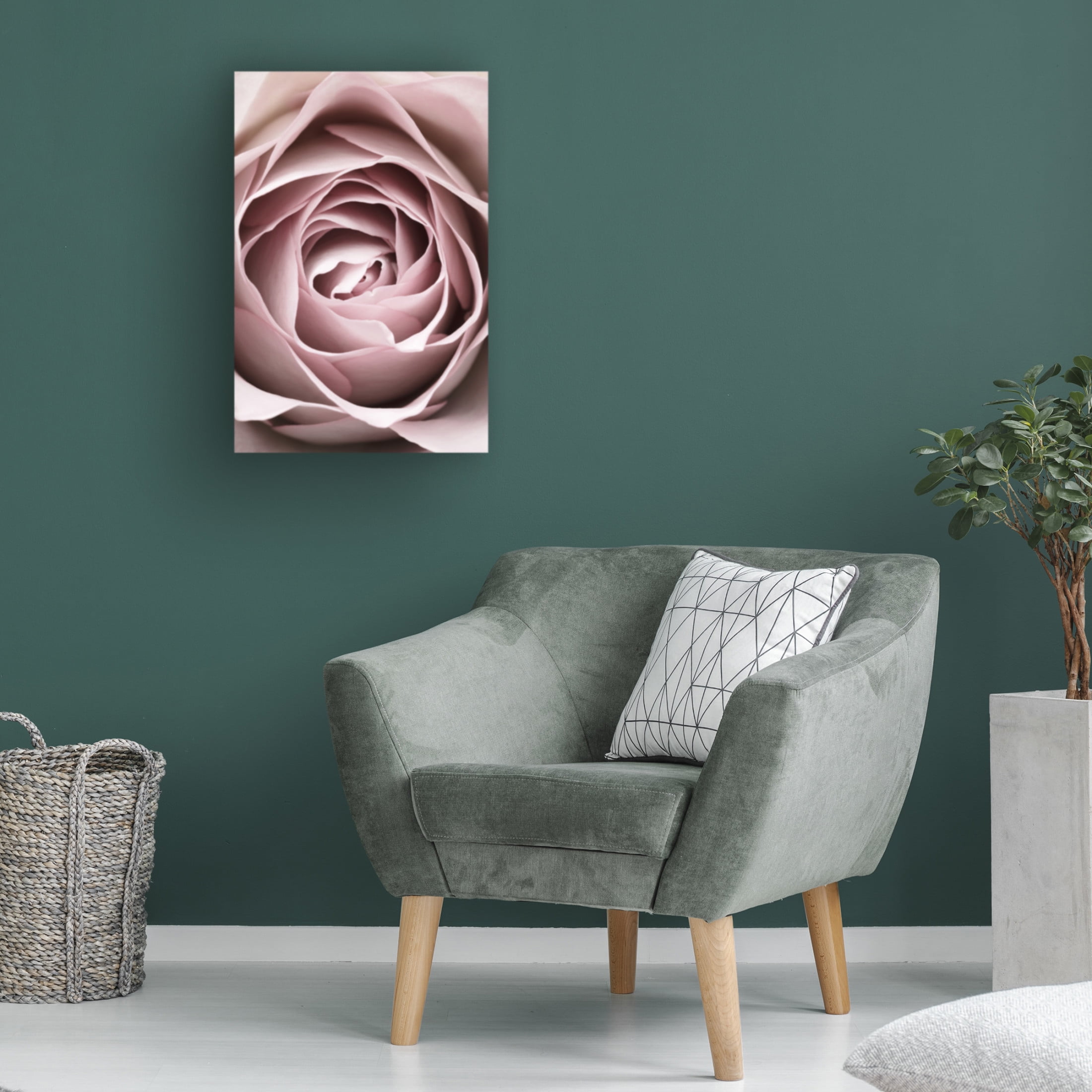Trademark Fine Art Pictufy Studio Pink Rose No 04 Canvas Wall Art