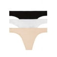 thumbnail image 2 of OnGossamer Womens Cabana Cotton Low Rise Hip G Thong 3-Pack Style-1412P3, 2 of 3