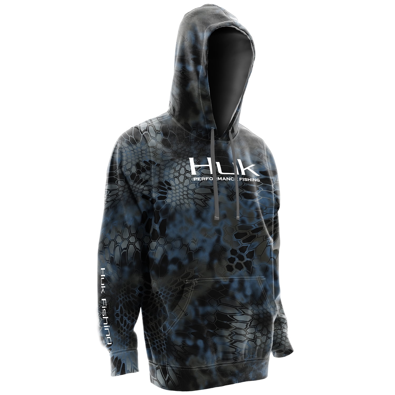 huk hooded fishing shirt