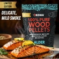 thumbnail image 3 of Kona Alder Wood Pellets – Limited Edition for Ninja Woodfire Grill, Outdoor Oven & Smoker – 2 lb Resealable Bag, 3 of 6