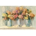 thumbnail image 2 of Rowan, Carol 24x17 White Modern Wood Framed Museum Art Print Titled - Fall Hydrangea Bouquets, 2 of 4