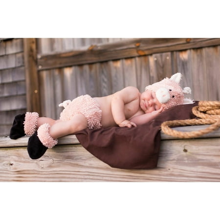 cuddly piglet infant diaper cover set infant halloween costume 0 6 months