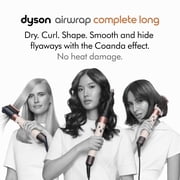 Restored Premium Dyson Airwrap™ Multi-Styler Complete Long | Ceramic Pink/Rose Gold