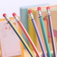thumbnail image 2 of Color Magic Bending Flexible Soft Pencil With Rubber Pencil Bending Toy Pencil Small Gift High Stripe Soft Pencil, 2 of 5