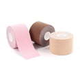 thumbnail image 1 of Sports Cotton Kinesiology Tape Nipple Cover Cotton Boob Lift Up Breast Push Up Adhesive Tape Invisible Sticky BraLight skin10cm x 1pieces He Qiyong unisex, 1 of 1