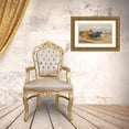 thumbnail image 3 of Alexander Von Bensa 24x17 Gold Ornate Framed and Double Matted Museum Art Print Titled - The Court Carriage, 3 of 4