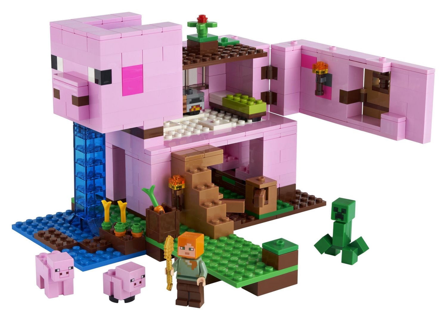LEGO Minecraft La maison-cochon 21170 Ensemble de construction (490 pièces)