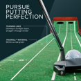 thumbnail image 4 of Alfombrilla de golf Perfect Practice de 2 hoyos, 2,9 m con devolución de pelota, 4 of 9