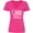 Hot Pink, variant on Inktastic Breast Cancer Awareness We Wear Pink in October Women's V-Neck T-Shirt