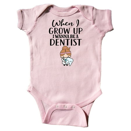 

Inktastic Future Dentist Baby Girl Gift Baby Girl Bodysuit