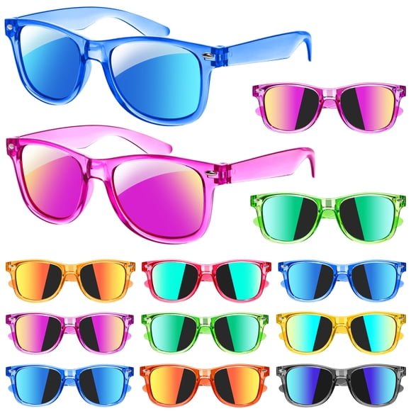 Gafas de Sol GIFTINBOX para Niños Neon Translúcidas UV400 Edad 3-8 (16)
