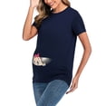 thumbnail image 3 of LilyLLL Maternity Clothes Pregnant Womens Funny Print T-shirt Short Sleeve Blouse Tops, 3 of 4
