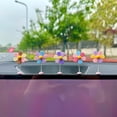 thumbnail image 3 of Cute Daisy Car Decor, Dashboard Decorations, Mini Resin Flower Rear View Mirror Accessories with Spring Funny Decorations for Car Interior Computer Desk Dashboard Ornament, 5 Pcs, 1.85x0.31", 3 of 5