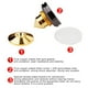 thumbnail image 5 of Clavos De Altavoz Chapados En Oro Soportes De Altavoz Cd Audio Subwoofer Amplificador Giradiscos Pies De Base De Cono Alfombrillas A Prueba De Golpes Con Adhesivo De Doble Cara 4Pcs Methold HA029994-00, 5 of 6