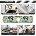 thumbnail image 6 of 2 Pack Sink Splash Guard Christmas Tree Stars Kitchen Faucet Mat Absorbent Sink Mat for Faucet Kitchen Guard Drip Catcher Drying Mat for Farmhouse Barthroom Bar,L, 6 of 7