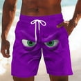 thumbnail image 1 of Ceisia Men's Quick Dry Swim Trunks with Pockets Elastic Waist Drawstring Mesh Lining Beach Shorts Gifts for Father, 1 of 5