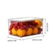 thumbnail image 2 of Contenedor transparente para refrigerador con tapa | Contenedor de plástico con cajón para organizar la cocina | Contenedores apilables para conservar frutas, verduras y sobras, 2 of 2