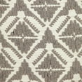 thumbnail image 6 of Nassau Collection Geometric Diamond Antique Square Throw Pillow - 16" - Beige and Brown, 6 of 6