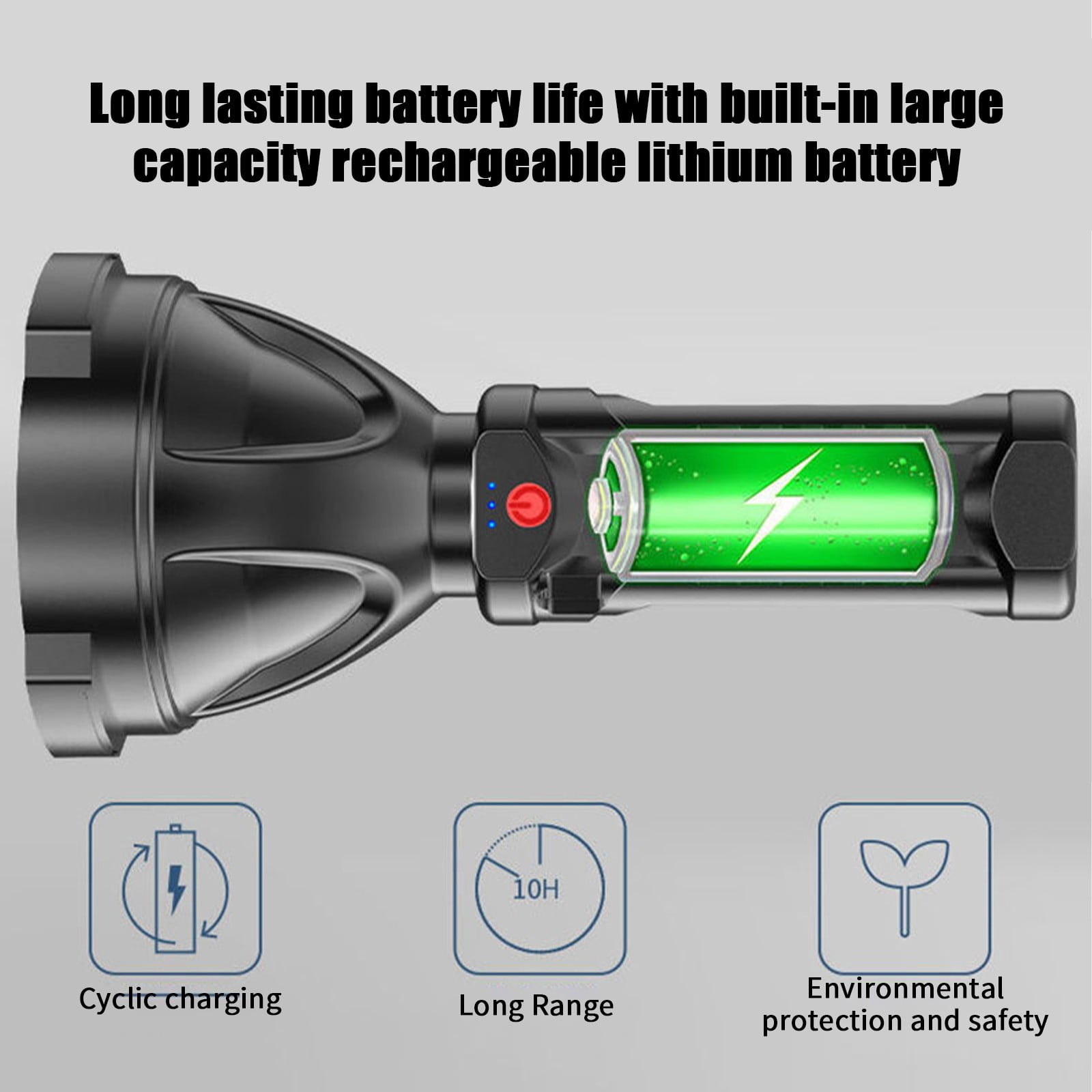 20000 lumen flashlight rechargeable Wuben A1 Brightest Spotlight and purpose Hoxida 20000 Lumen Rechargeable Flashlight