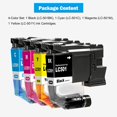 thumbnail image 4 of Cartuchos de tinta TONTINTA LC501, juego compatible de 4 colores, 4 of 6