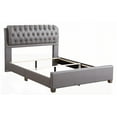 thumbnail image 6 of Full Size Metal Platform Bed Frame with Grey Finish, No Box Spring Needed, for Bedroom, 6 of 6