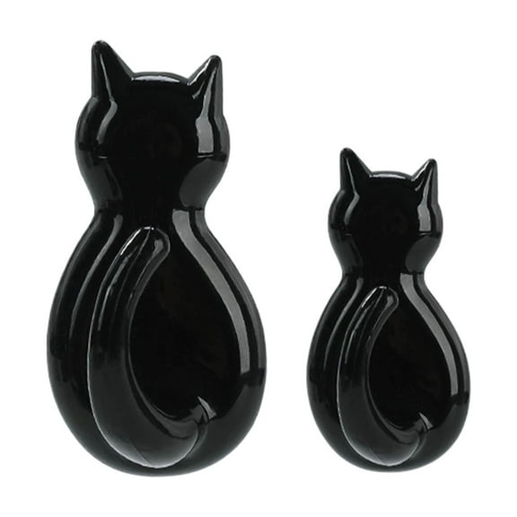 Zmeidao Wall Hooks Cat Shaped, Cute Wall Sticker Wall Door Hanger for Hanging Jackets Clothes Hats Towel Purses Keys