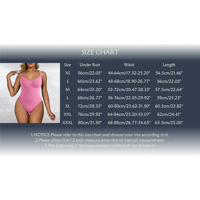ILJNDTGBE Seamless Shapewear for Women Tummy Control Bodysuit Shirts Full Body  Shaper Tank Top Body Suit Corset Waist Trainer 