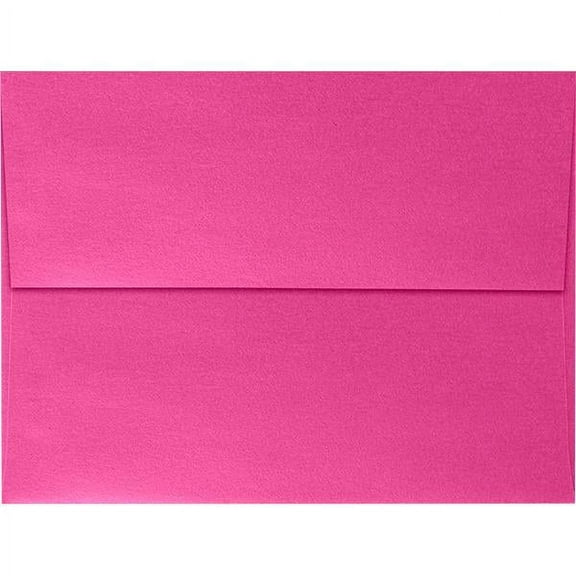 LUXPaper A7 Invitation Envelope, 5 1/4 x 7 1/4, Azalea Metallic, 500/Pack