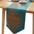 thumbnail image 1 of Caminos de mesa, bufandas largas para tocador, camino de mesa verde retro, estilo granja para mesa de café, fiestas navideñas, bodas, eventos, cenas, decoración del hogar, 1 of 5