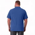 thumbnail image 6 of Qwertyu Big and Tall Polo Shirts for Men Solid Collared Short Sleeve Tops Classic Pullover Work Athletic Collared T-Shirts Blue 8XL, 6 of 9