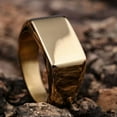 thumbnail image 4 of K-KED Simple And Fashionable Stainless Steel Niche Rectangular Mirror Rings Size 4-15-10-Black, 4 of 8